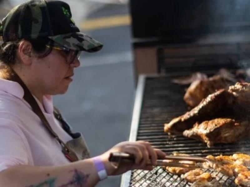 ganadora del Campeonato Federal del Asado en Argentina