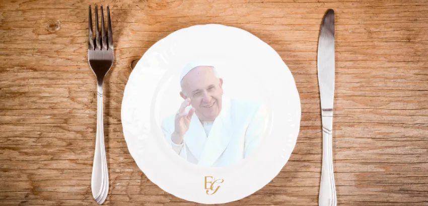 Comida Papa Francisco