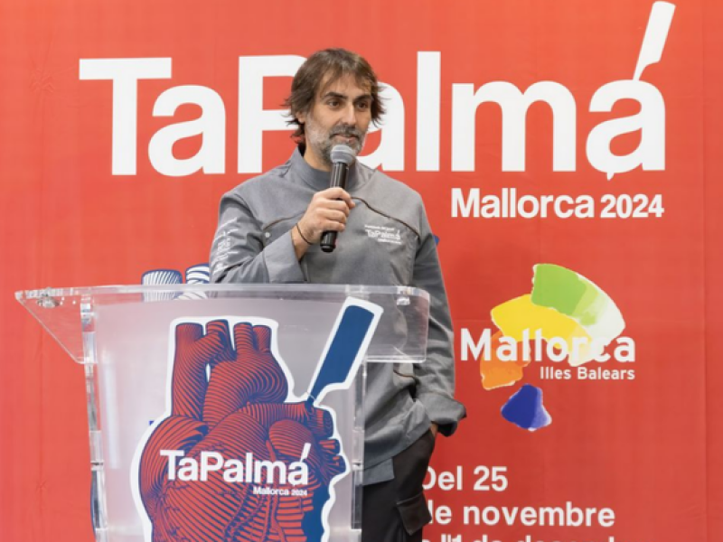 gor Rodríguez, presidente del jurado de tapas de TaPalma Mallorca-2024 y chef de El Bandarra.