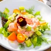 Plato de Ceviche con trucha 