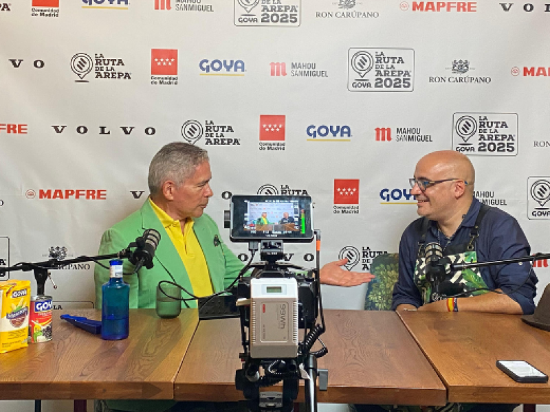 Presentación de la Ruta de la Arepa 2025 con Boris Izaguirre y Ernesto Lotitto