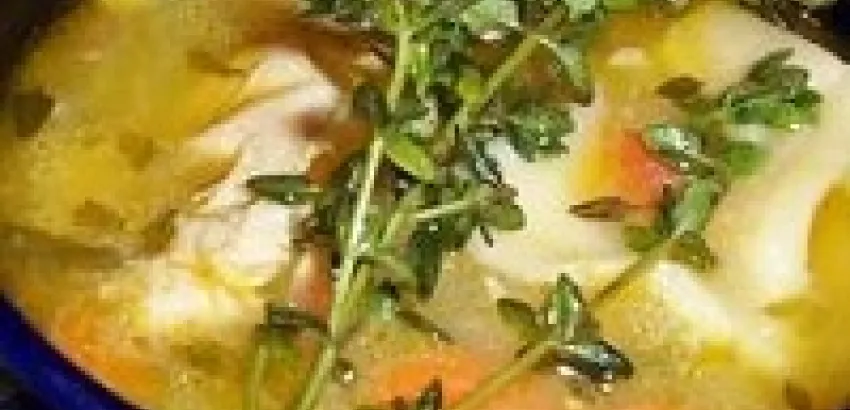 Sopa de gallina a la italiana Sopa de gallina a la italiana