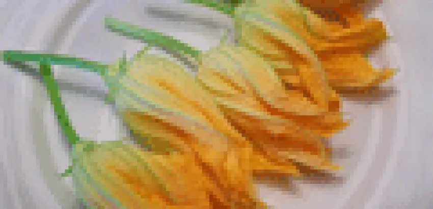 Las flores llegan a la mesa