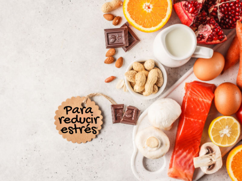 alimentos reducir estrés
