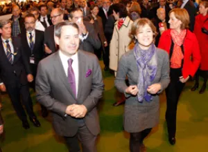 Isabel García Tejerina, ministra del MAPAMA, inaugura el 31 Salón de Gourmets 