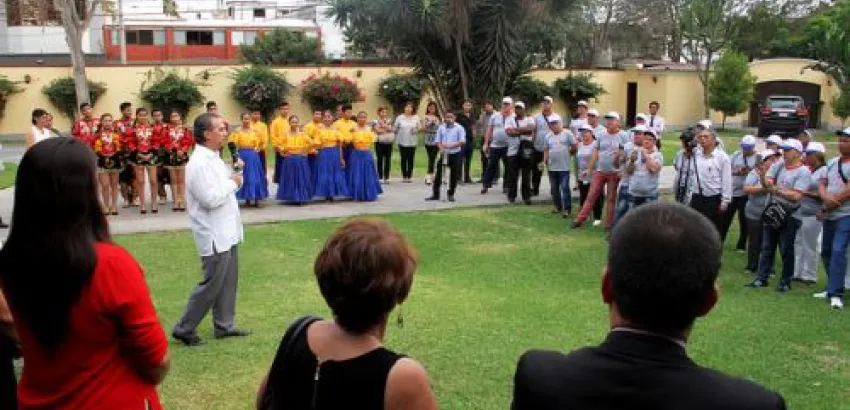 Chefs y estudiantes de cocina de Cuba aprenden sobre gastronomía peruana Chefs y estudiantes de cocina de Cuba aprenden sobre gastronomía peruana