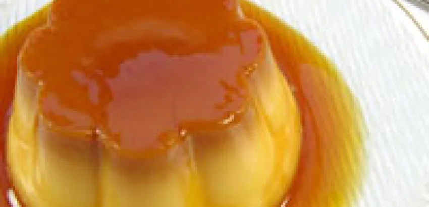 Flan de calabaza Flan de calabaza