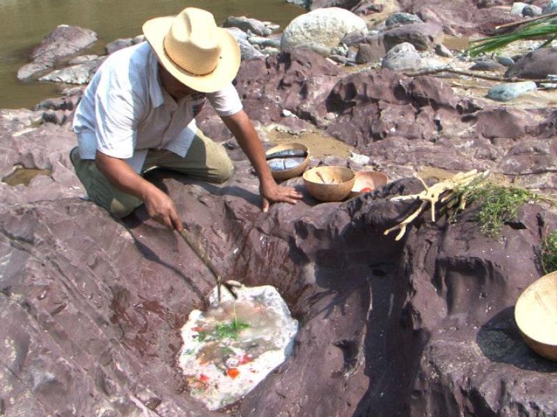 caldo de piedra tradicional en Oaxaca
