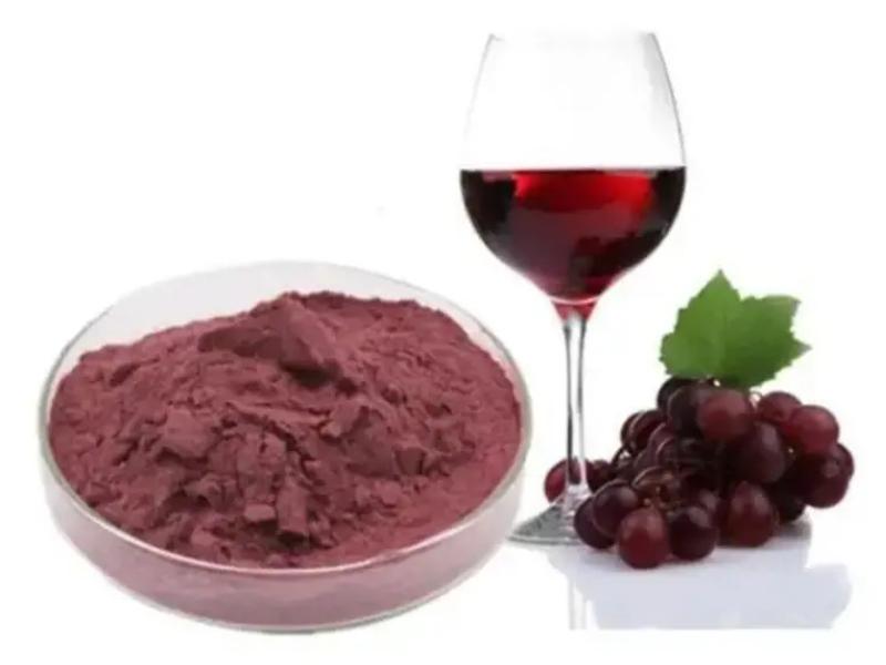 Vino tinto en polvo