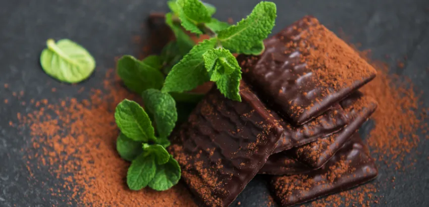 El chocolate con menta After-eight son un clásico de los 60 en España chocolate con menta