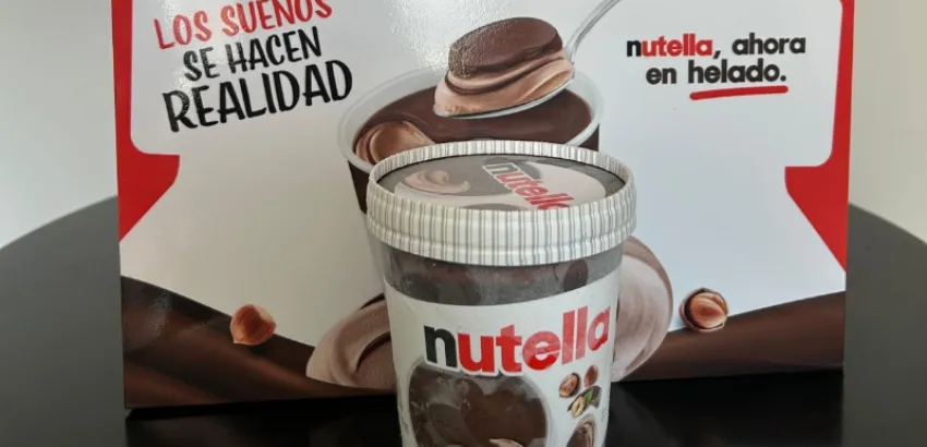helado de Nutella helado de Nutella