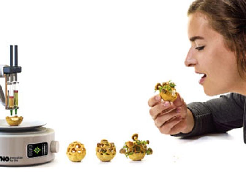 Alimentos ¿impresos?