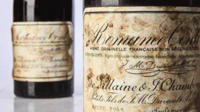Botella Romanée-Conti 1945