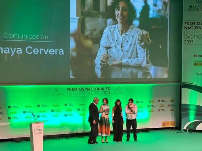 Amaya Cervera en la categoría de Mejor Comunicación Gastronómica