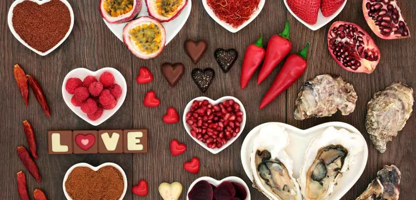 alimentos y productos afrodisíacos