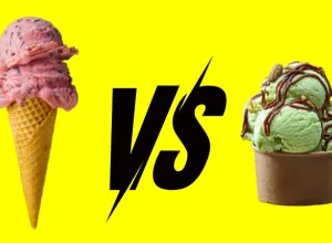 Helado y gelato