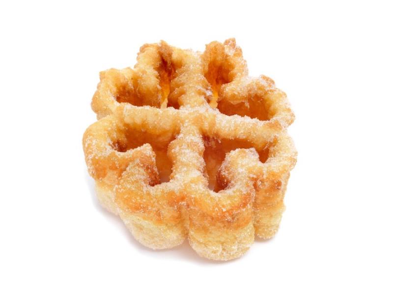 flor frita Semana Santa postre