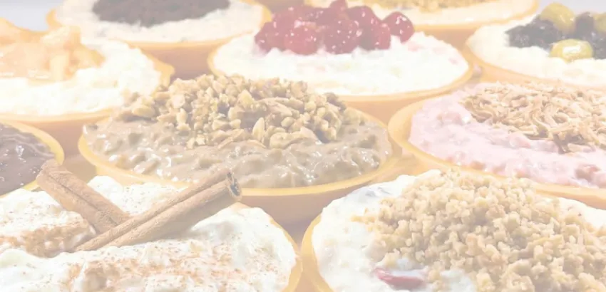 Arroz con leche en Rice to Riches