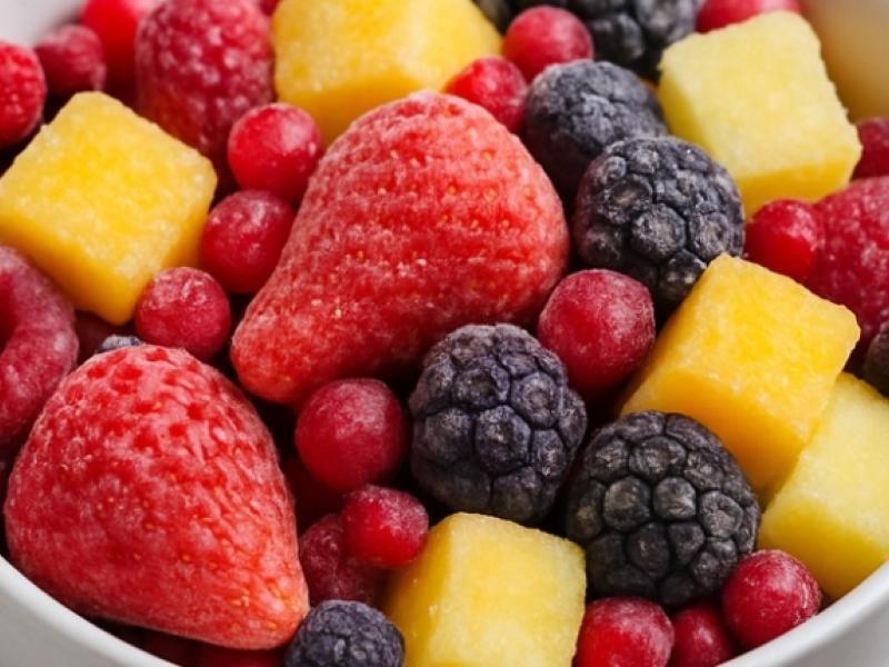 frutas congeladas