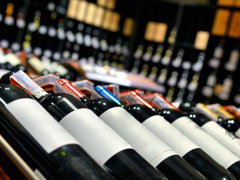 packaging del vino
