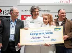 Almudena Conde, de la Escuela de hostelería de sevilla, gana el Concurso “Escoge a tu Pinche”, de Makro