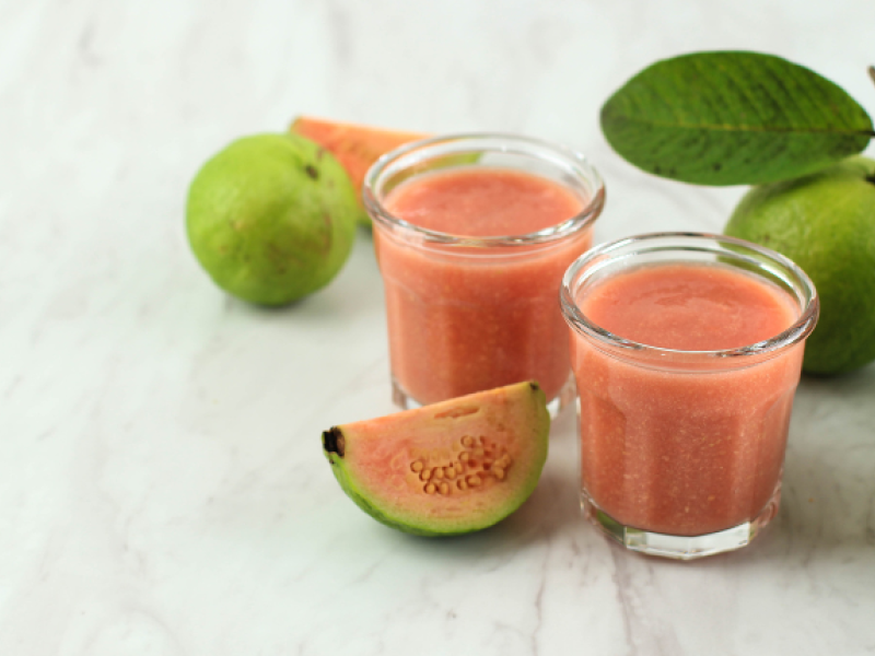 jugo de guayaba-producción de colágenos