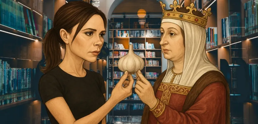 Victoria Beckham e Isabel la Católica ajo