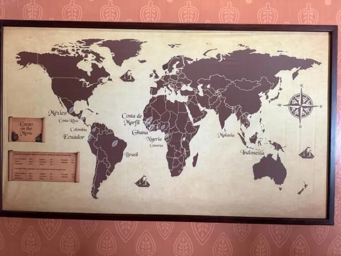 La ruta del cacao