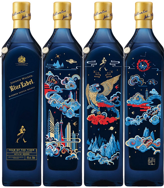 Johnnie Walker Blue Label-Año-del-Tigre