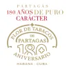 Logotipo Partagás 180 aniversario