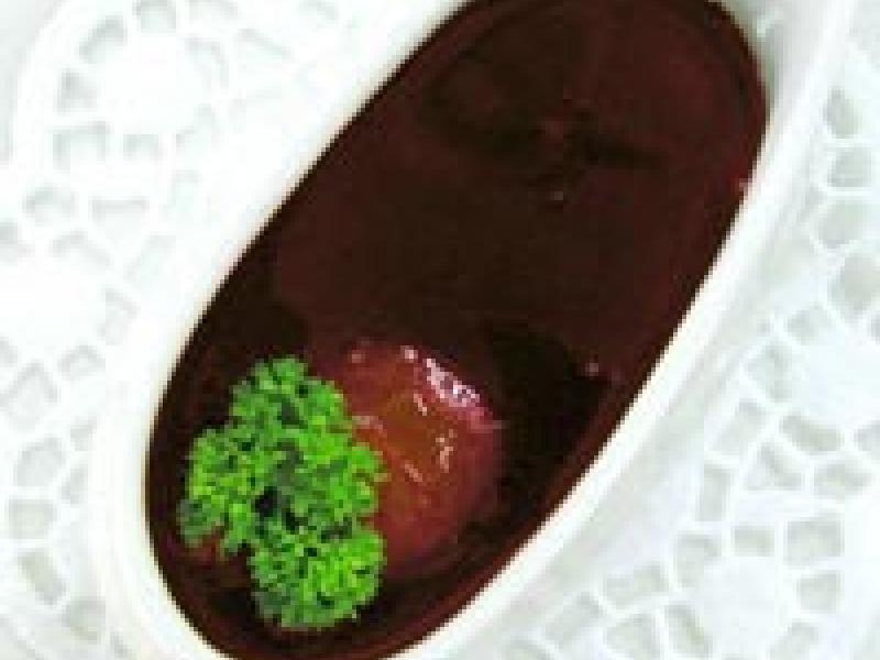 Receta de salsa al vino tinto
