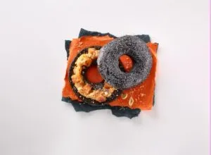 Bagel de calabaza y cacahuetes, una receta de miedo para la noche de Halloween