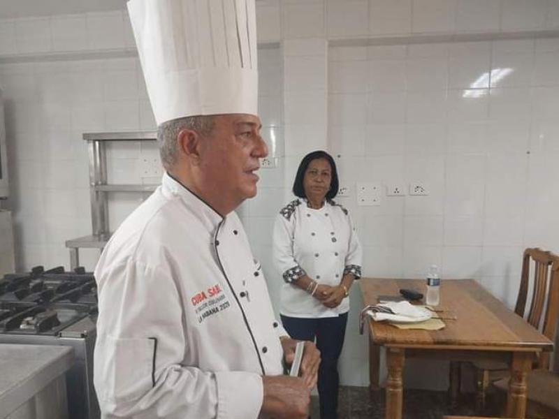 Eddy Fernández, Presidente de la Federación Culinaria de Cuba