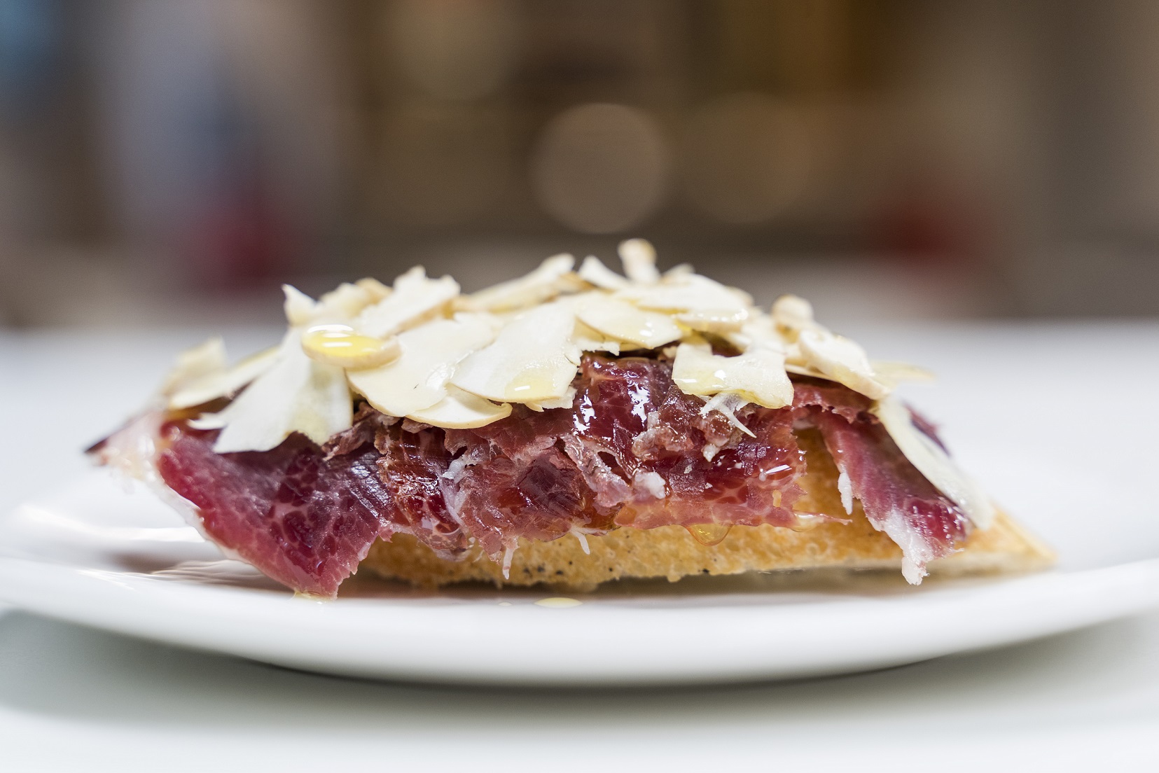 San Sebastián-Gastronomía-Tosta de Paleta íberica