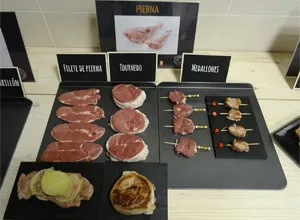 Gran acogida de la renovada y moderna imagen de la carne de cordero en Alcañiz