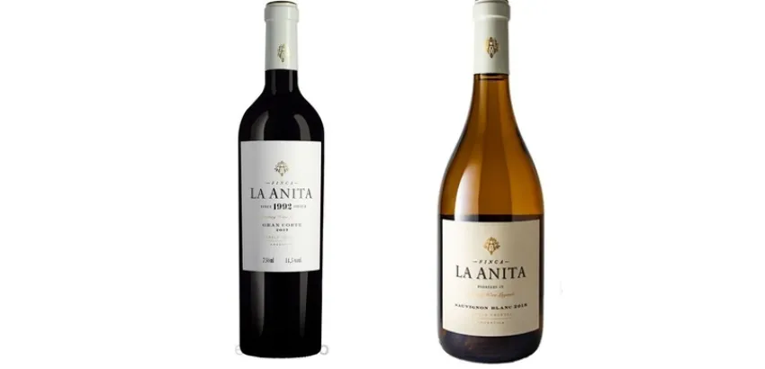 dos vinos de Finca La Anita dos vinos de Finca La Anita
