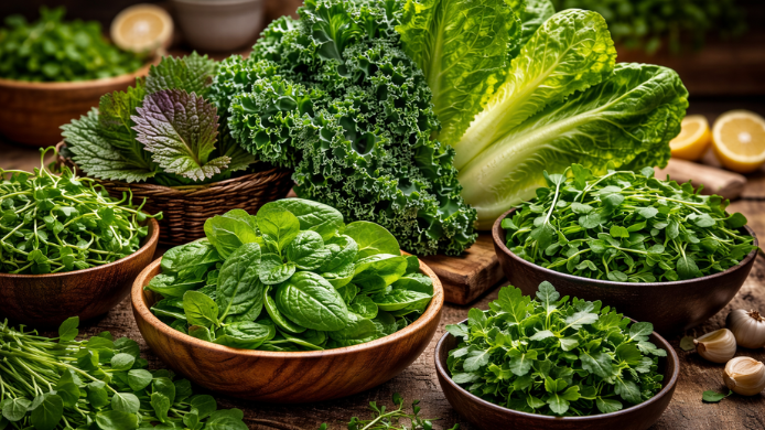 Hierbas aromáticas, verduras de hojas verde ideales para sembrar en huertos urbanos