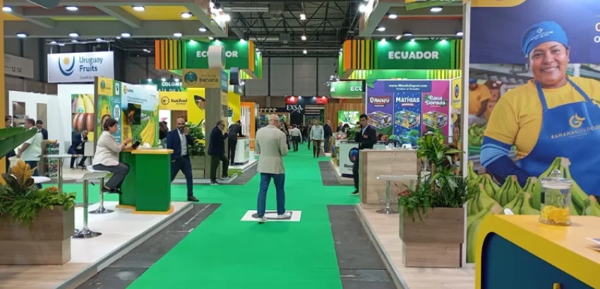 bananos-ecuador-colombia la industria bananera ecuatoriana y colombiana refuerza su presencia en Fruit Attraction 2024