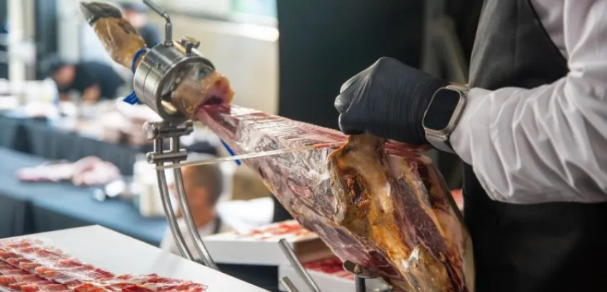 Cortador en eventos Cortador Jamón Ibérico