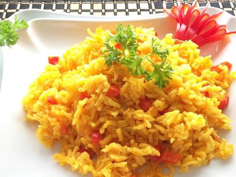 Arroz con maíz a
