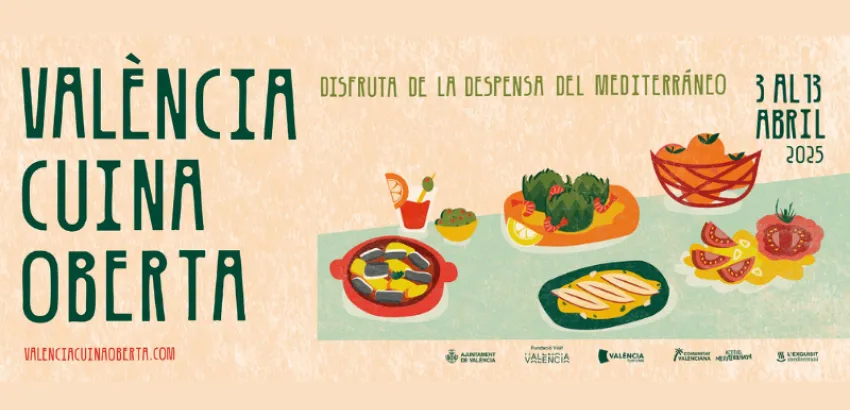València Cuina Oberta del 3 al 13 de abril València Cuina Oberta del 3 al 13 de abril