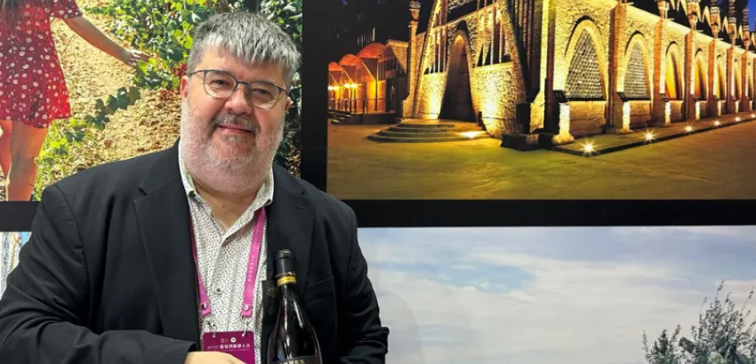 Eduard Berga, responsable de enoturismo para la bodega Familia Torres 
