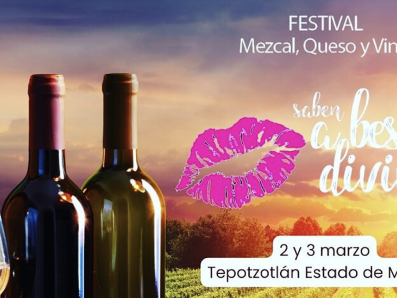 Festival mezcal, queso y vino