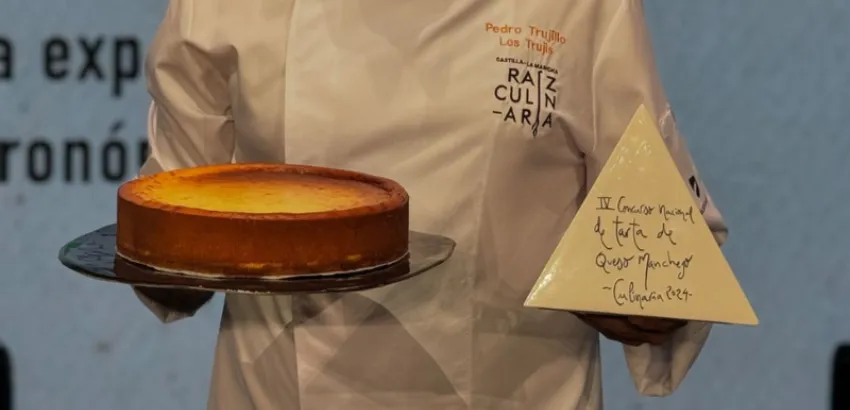 Pedro Trujillo gana el premio a la Mejor Tarta de Queso Manchego de España 2024 mejor tarta de queso manchego
