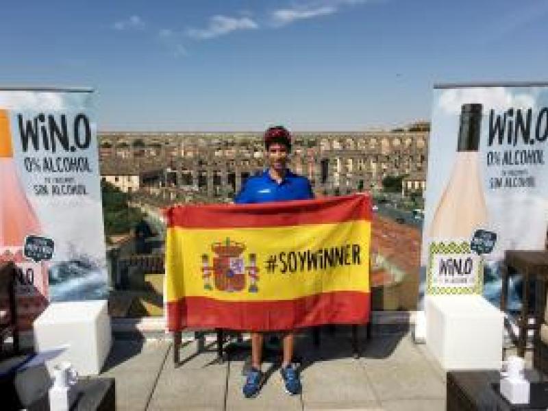 Javi Guerra será el embajador de Win, el vino sin alcohol, en los JJOO de Río