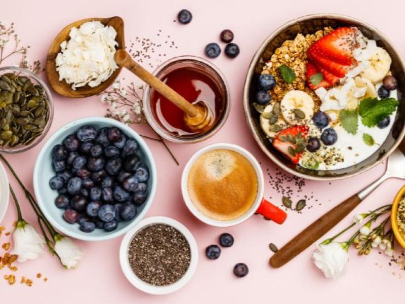 desayuno saludable y variado
