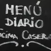Menú del día