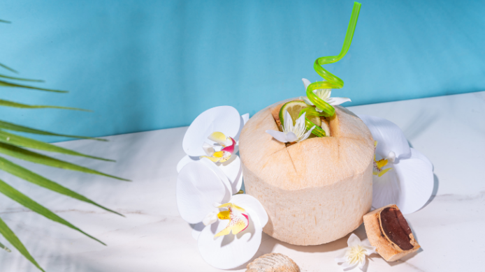 Cóctel de coco