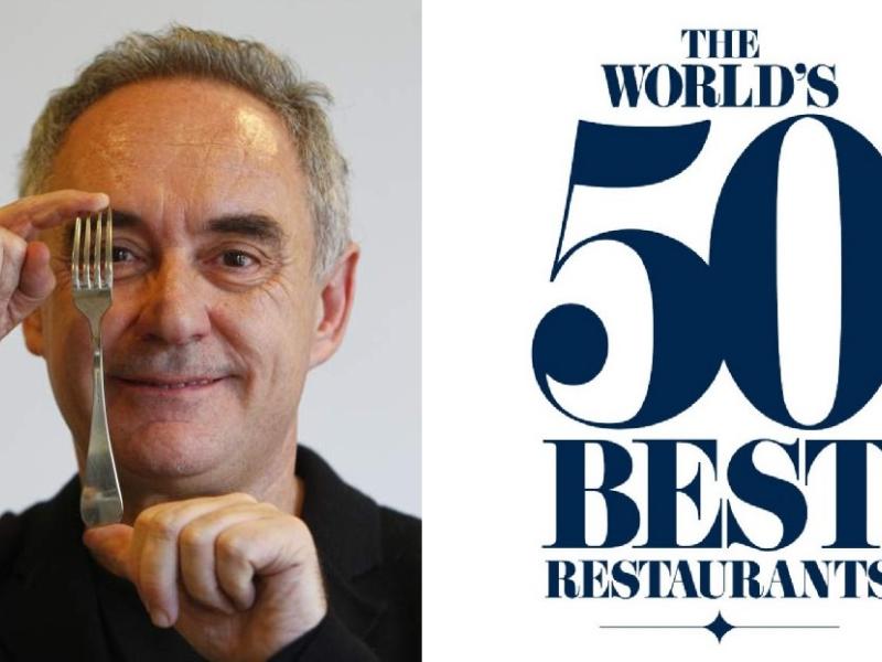 Ferran Adrià cocinará la fiesta del 15 aniversario de The World’s 50 Best Restaurants