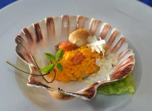Una sopa que se toma con tenedor
